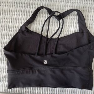 Lululemon Light Support Black Sports Bra